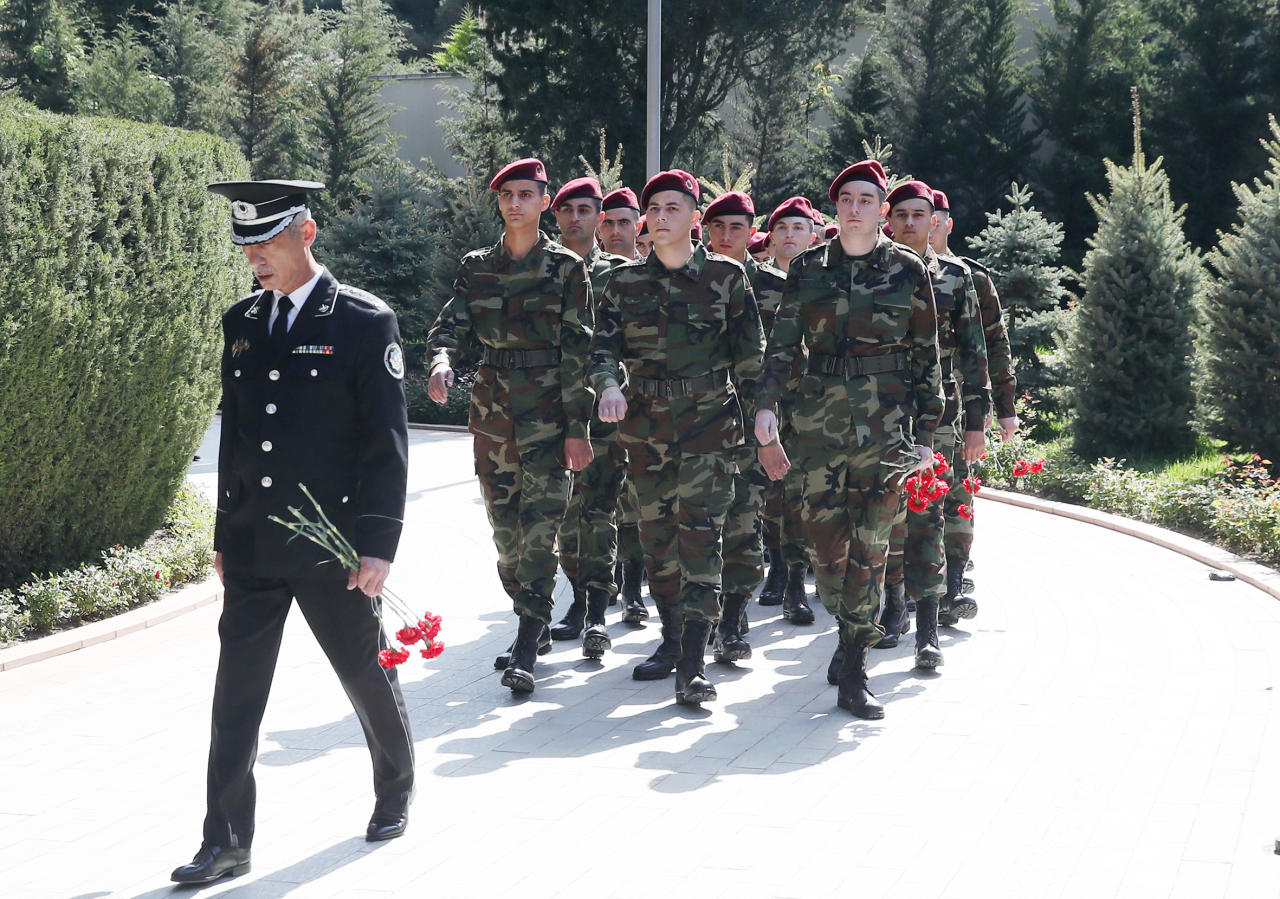 Личный состав Службы госбезопасности Азербайджана почтил память великого лидера Гейдара Алиева