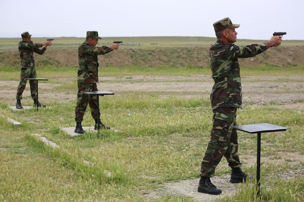 В Азербайджане прошло первенство по стрельбе среди военнослужащих