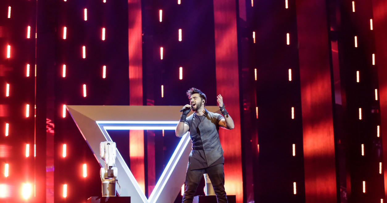 Грандиозное шоу Чингиза Мустафаева на сцене Евровидения в Тель-Авиве