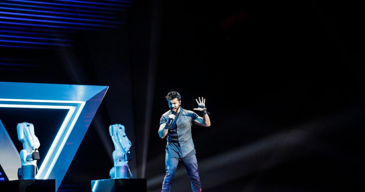 Грандиозное шоу Чингиза Мустафаева на сцене Евровидения в Тель-Авиве