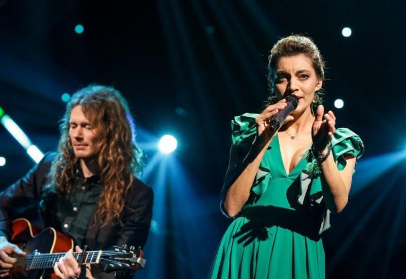 Латвийская группа на "Евровидении" спела азербайджанскую песню