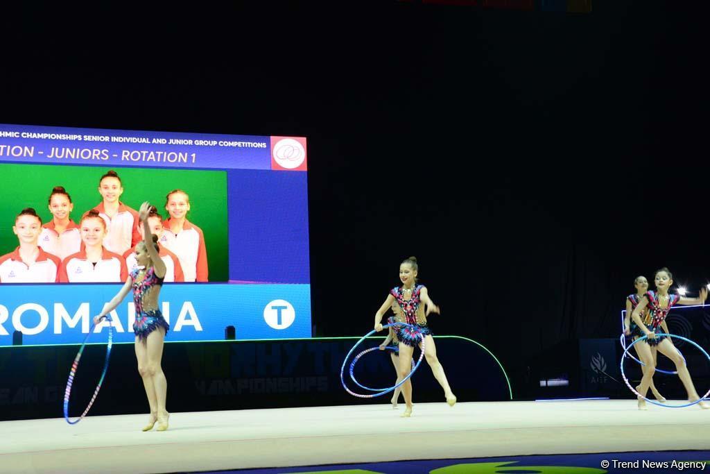 В Баку стартовал Чемпионат Европы по художественной гимнастике