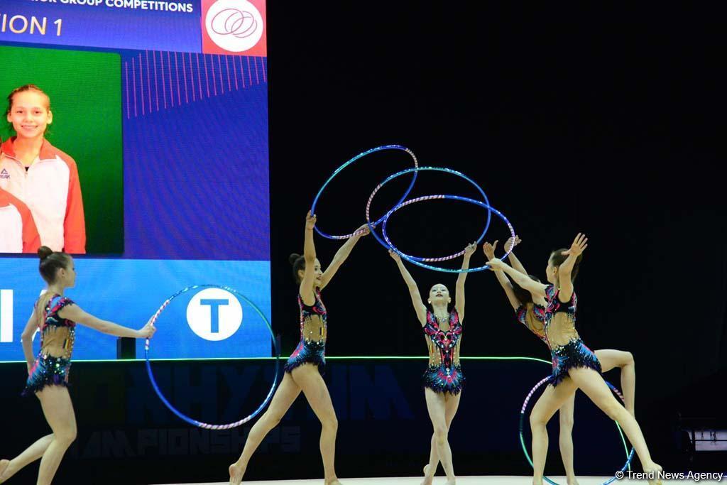В Баку стартовал Чемпионат Европы по художественной гимнастике