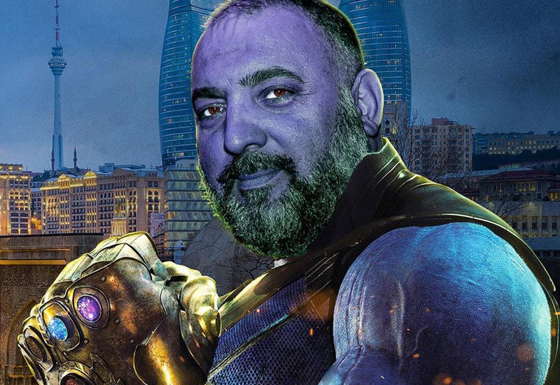 Бахрам-Танос и герои Marvel в Баку