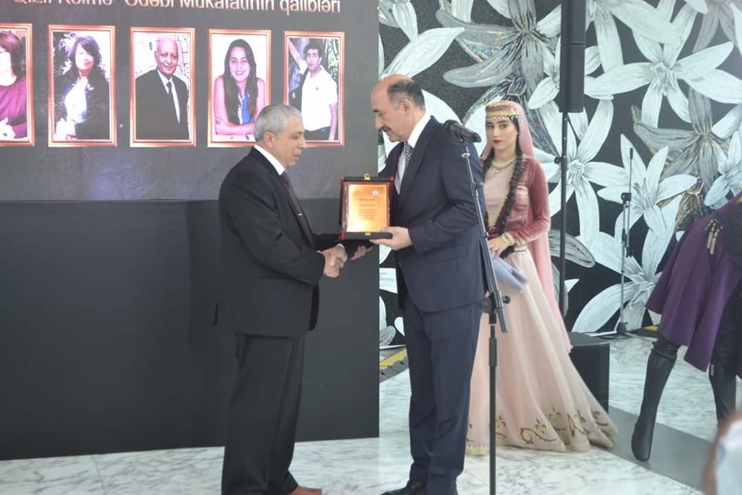 В Центре мугама состоялась церемония вручения литературной премии «Qızıl Kəlmə»