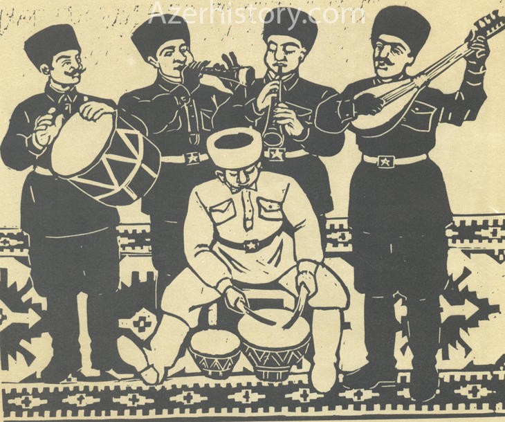 “Старый Баку”: знаменитая серия линогравюр Алекпера Рзакулиева