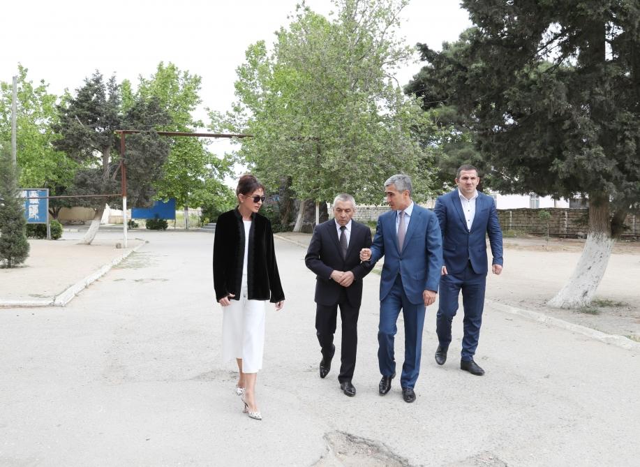 Первый вице-президент Мехрибан Алиева посетила поселок Кюрдаханы