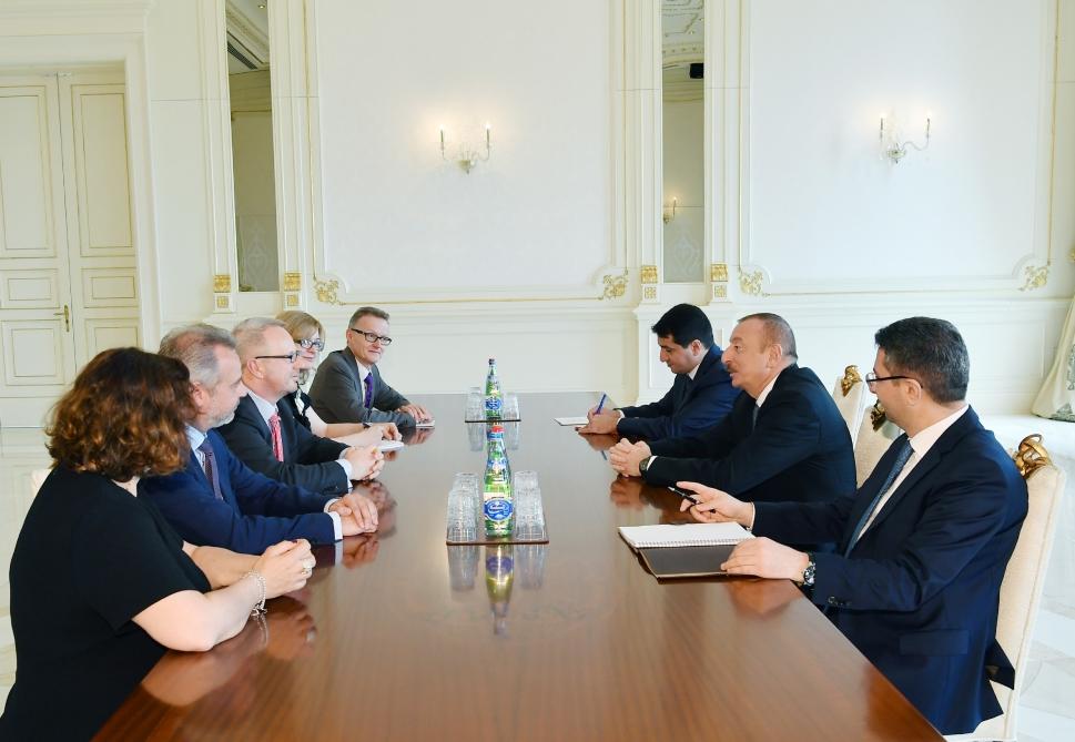 Президент Ильхам Алиев: Азербайджано-германское сотрудничество находится на очень высоком уровне и имеет хорошие перспективы