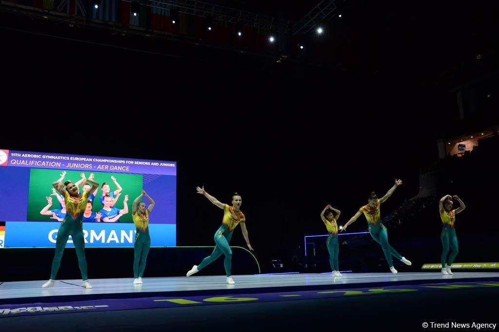 В Баку стартовал 11-й Чемпионат Европы по аэробной гимнастике