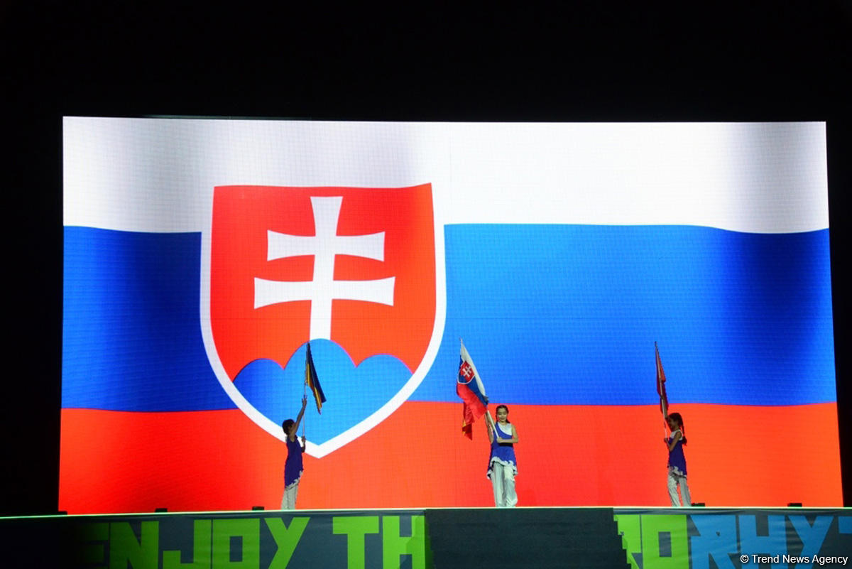 Потрясающая церемония открытия 11-го Чемпионата Европы по аэробной гимнастике