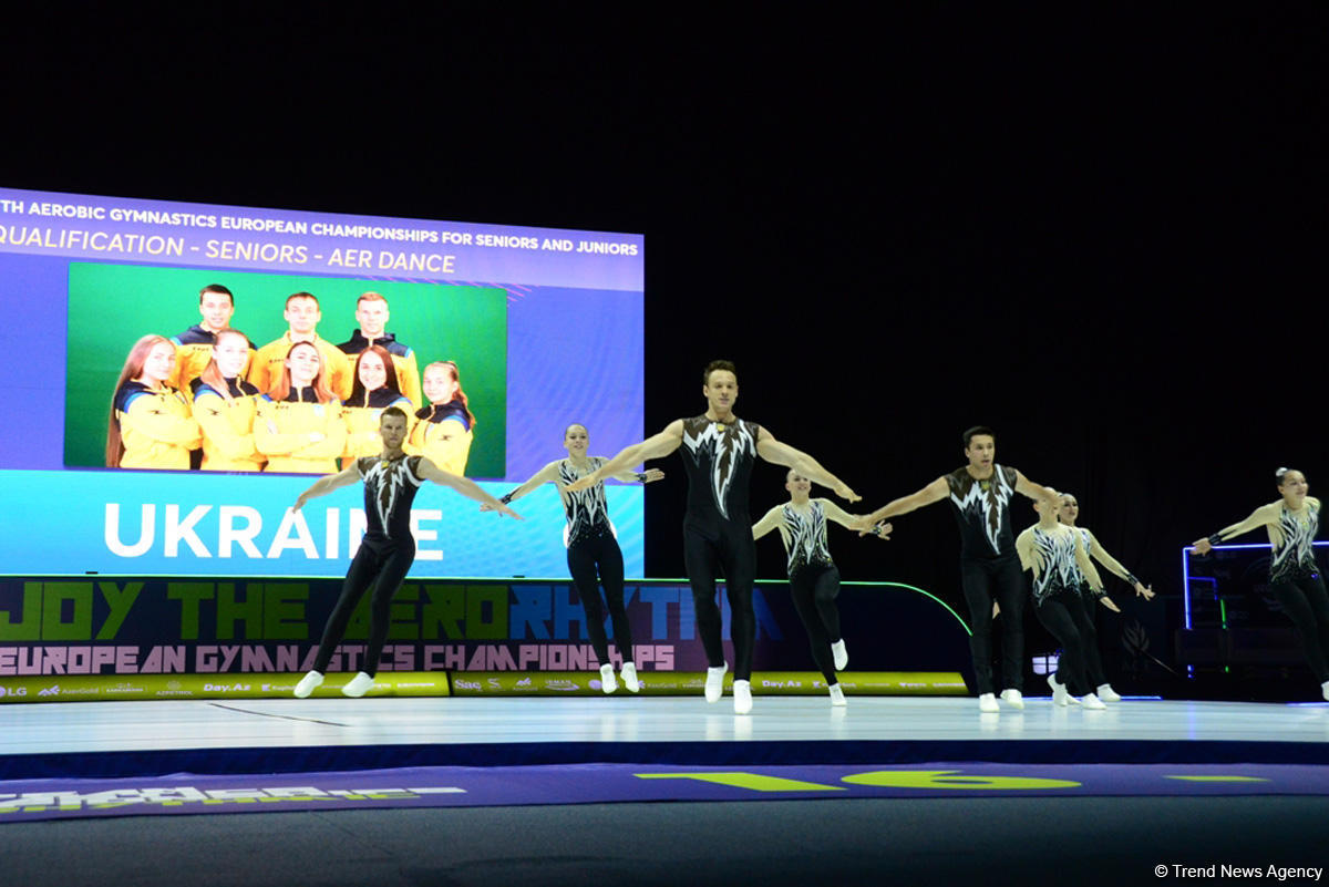 В Баку стартовал второй день соревнований Чемпионата Европы по аэробной гимнастике