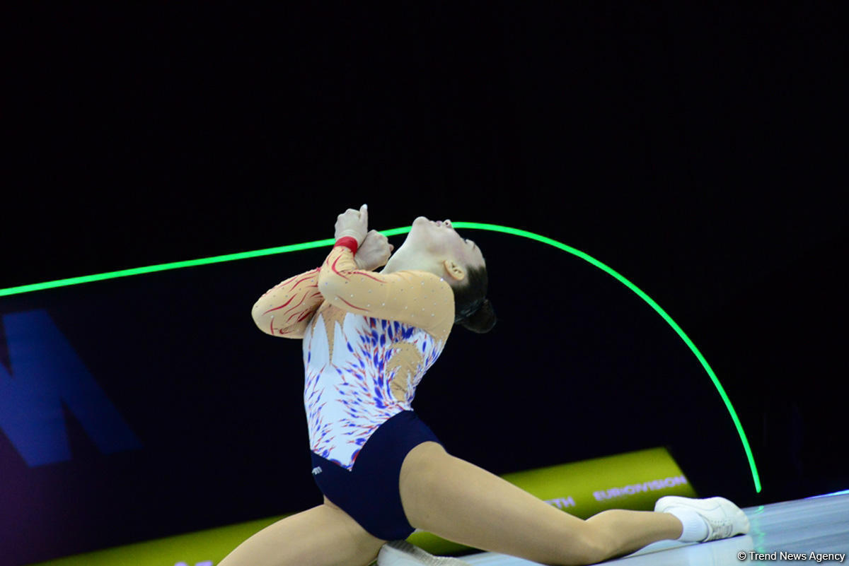 Продолжаются соревнования в рамках второго дня Чемпионата Европы по аэробной гимнастике в Баку
