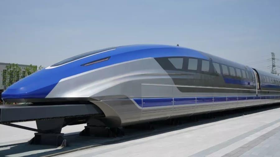 В Китае показали поезд будущего