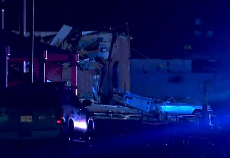 Торнадо снес мотель в Оклахоме, есть погибшие