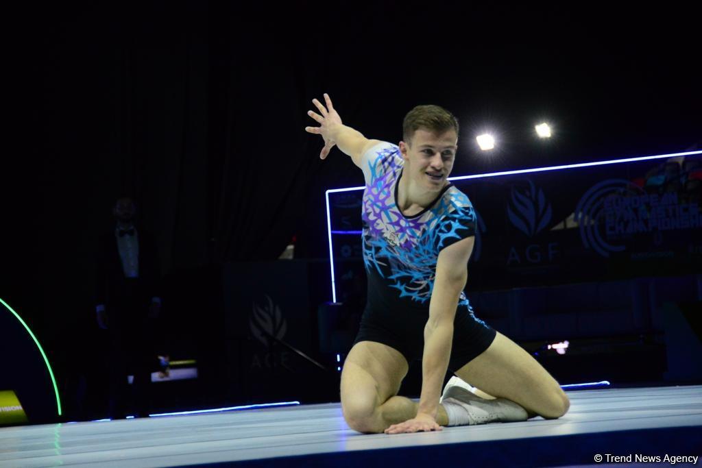 Лучшие моменты финальных соревнований 11-го Чемпионата Европы по аэробной гимнастике в Баку