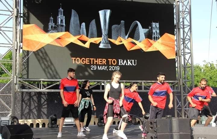 В Баку проходит Фестиваль болельщиков финала Лиги Европы УЕФА