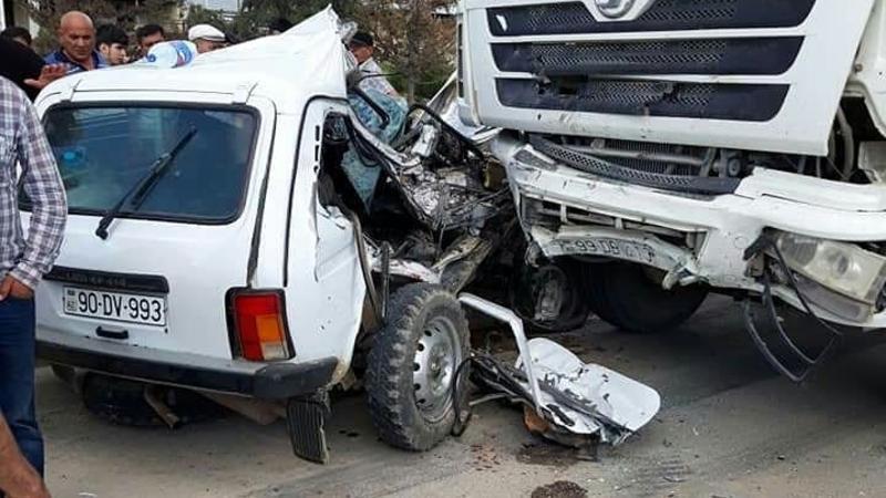 Тяжелая авария в Азербайджане, погибли двое братьев
