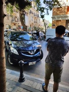 Серьезное ДТП в центре Баку