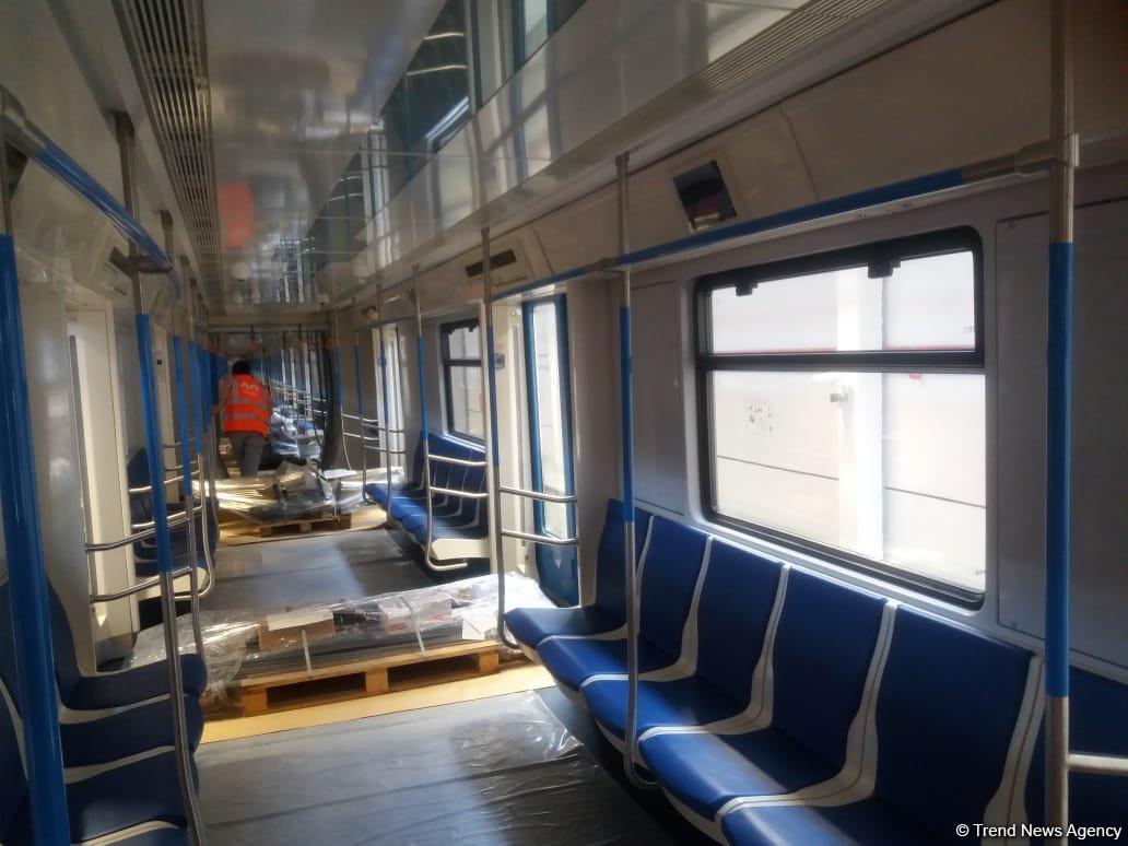Так будут выглядеть новые вагоны бакинского метро