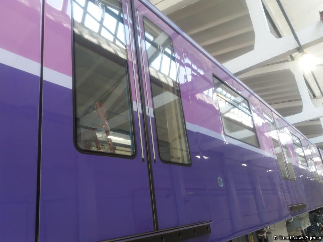 Так будут выглядеть новые вагоны бакинского метро