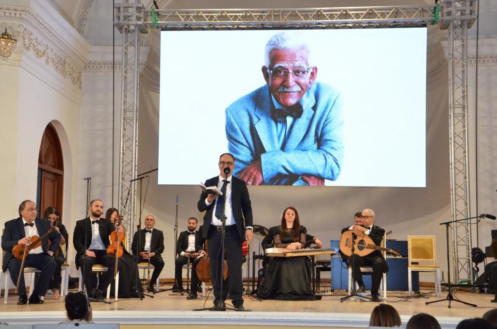 В Филармонии прошел вечер поэзии, посвященный 80-летию Вагифа Самедоглу