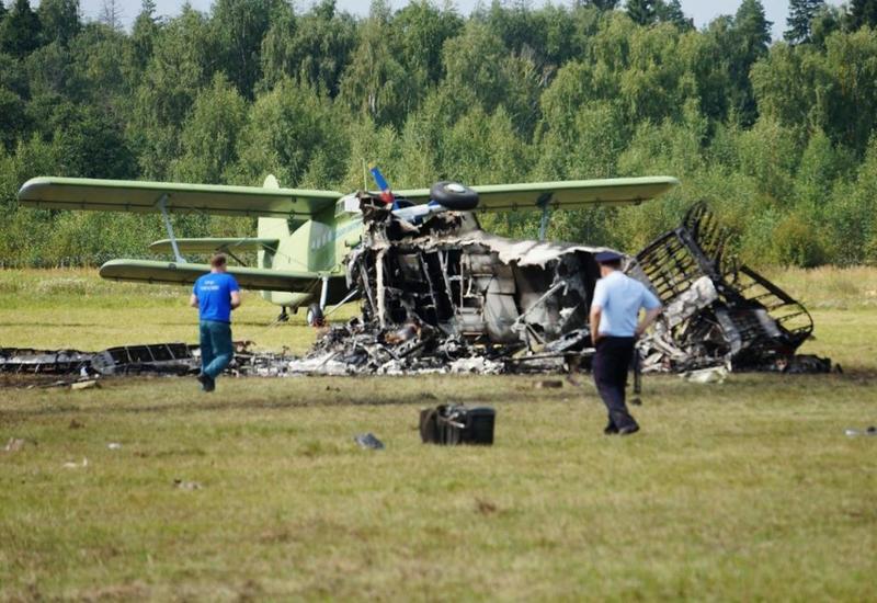 В Казахстане рухнул самолет