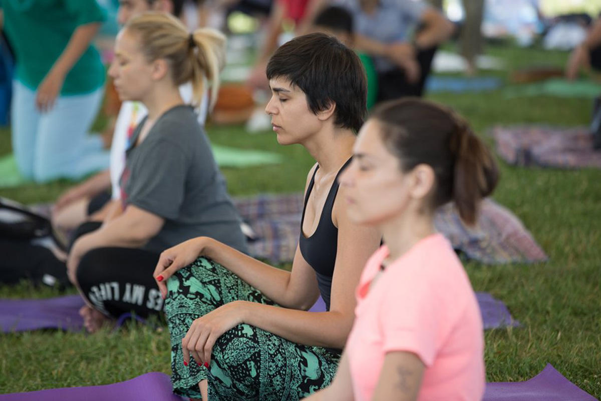 В Баку прошел масштабный Фестиваль йоги и здоровья