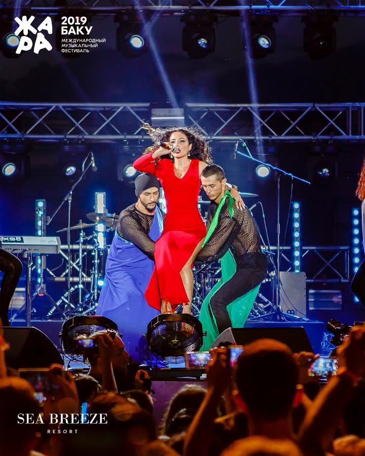 На красивейшем курорте Баку прошел  феерический концерт pre-party фестиваля "ЖАРА 2019"