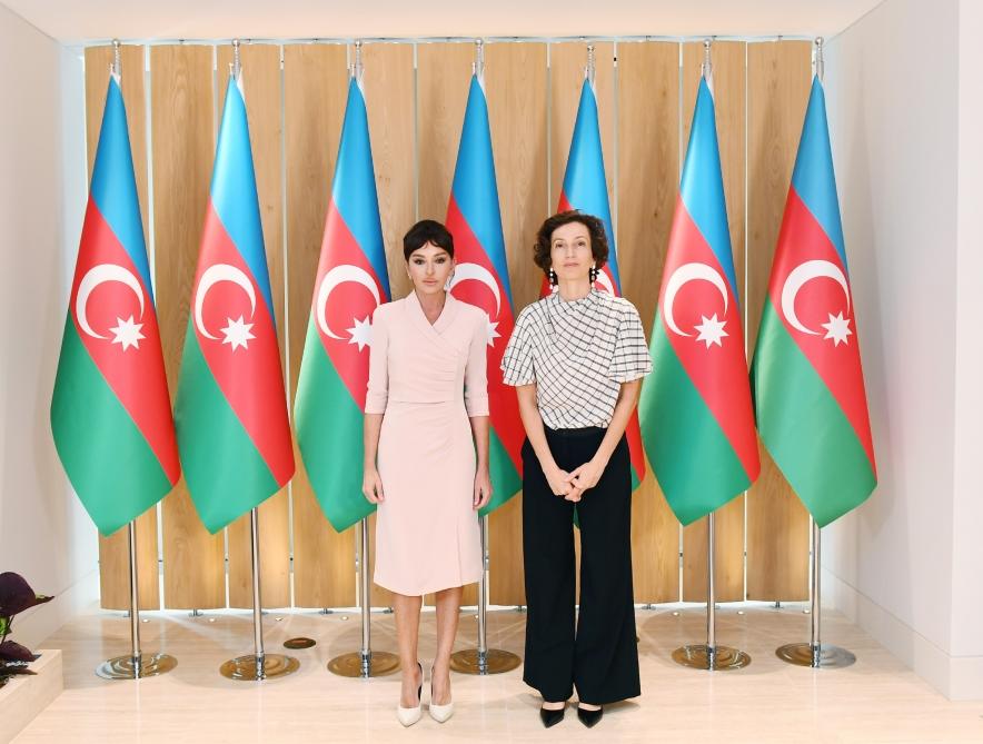 Первый вице-президент Мехрибан Алиева встретилась с генеральным директором ЮНЕСКО