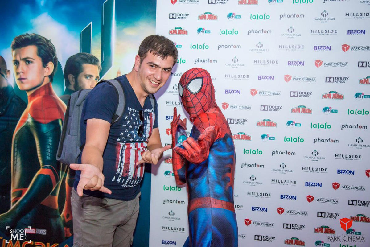 В Баку прошел показ премьеры картины «Человек-паук: вдали от дома»