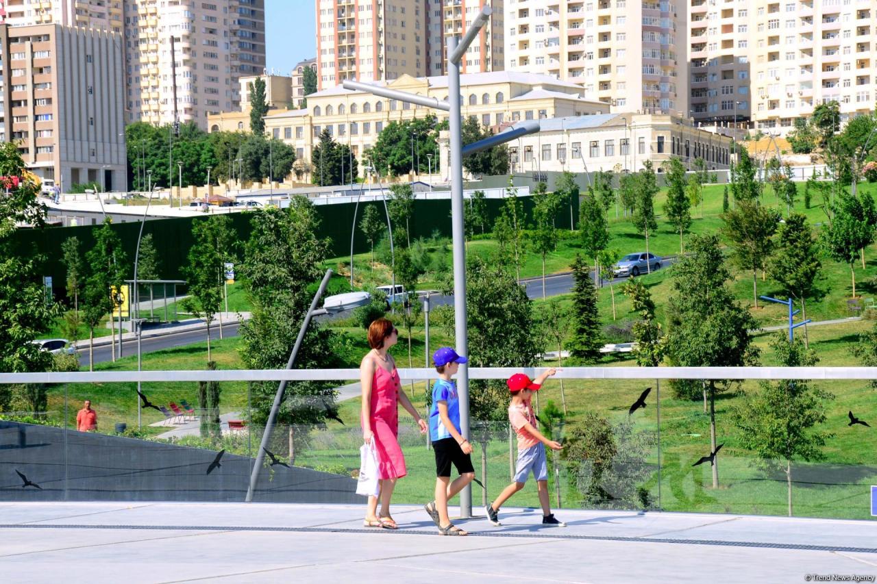 Великолепный облик Баку: Центральный парк
