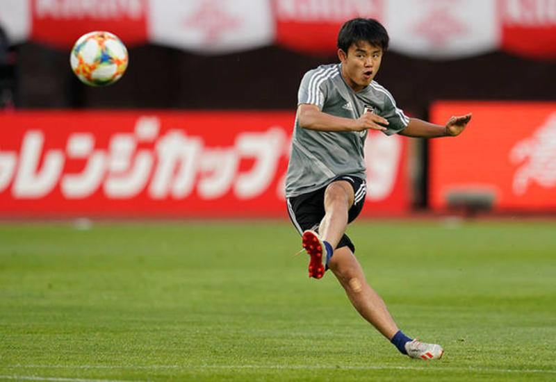 18-летний "японский Месси" шокировал всех на тренировке "Реала"