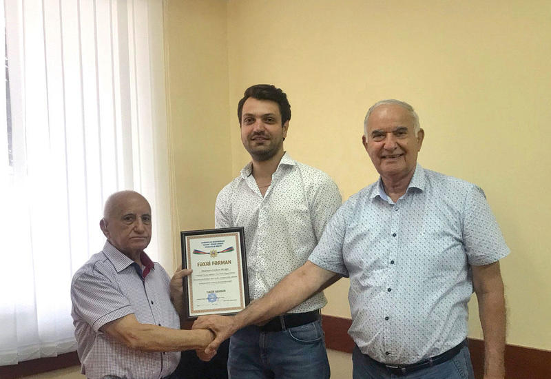 Общество ветеранов спецслужб "Альянс" наградило сотрудника TREND