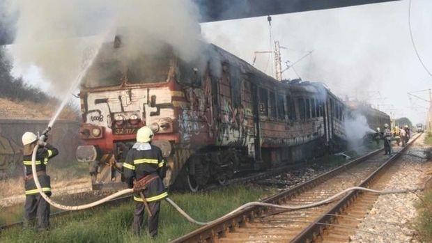 На железнодорожном вокзале в Гяндже произошел пожар