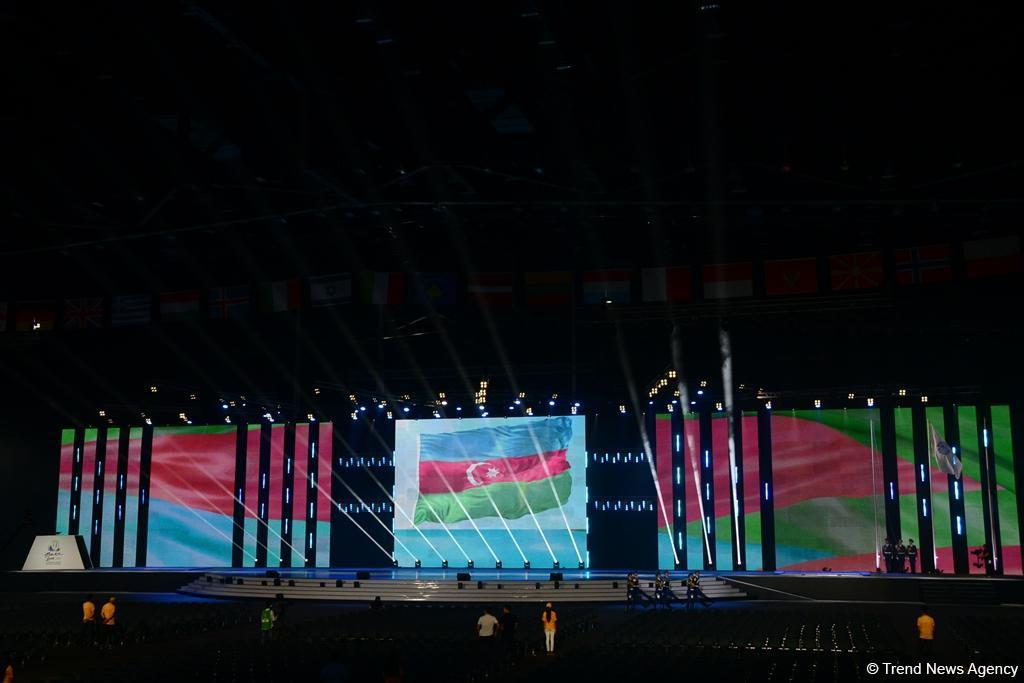 Грандиозное открытие XV Европейского юношеского летнего олимпийского фестиваля в Баку