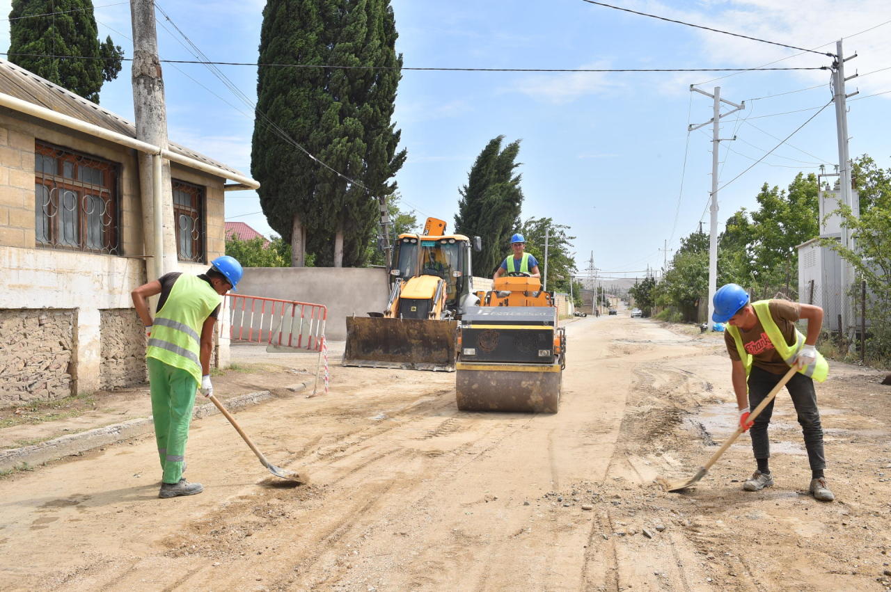 В регоинах Азербайджана обновляются системы водоснабжения и канализации