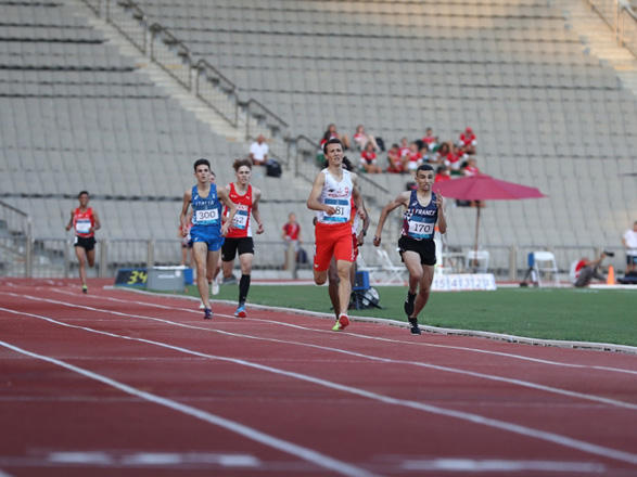 Определились победители соревнований по бегу на дистанцию в 1500 метров на EYOF Baku 2019