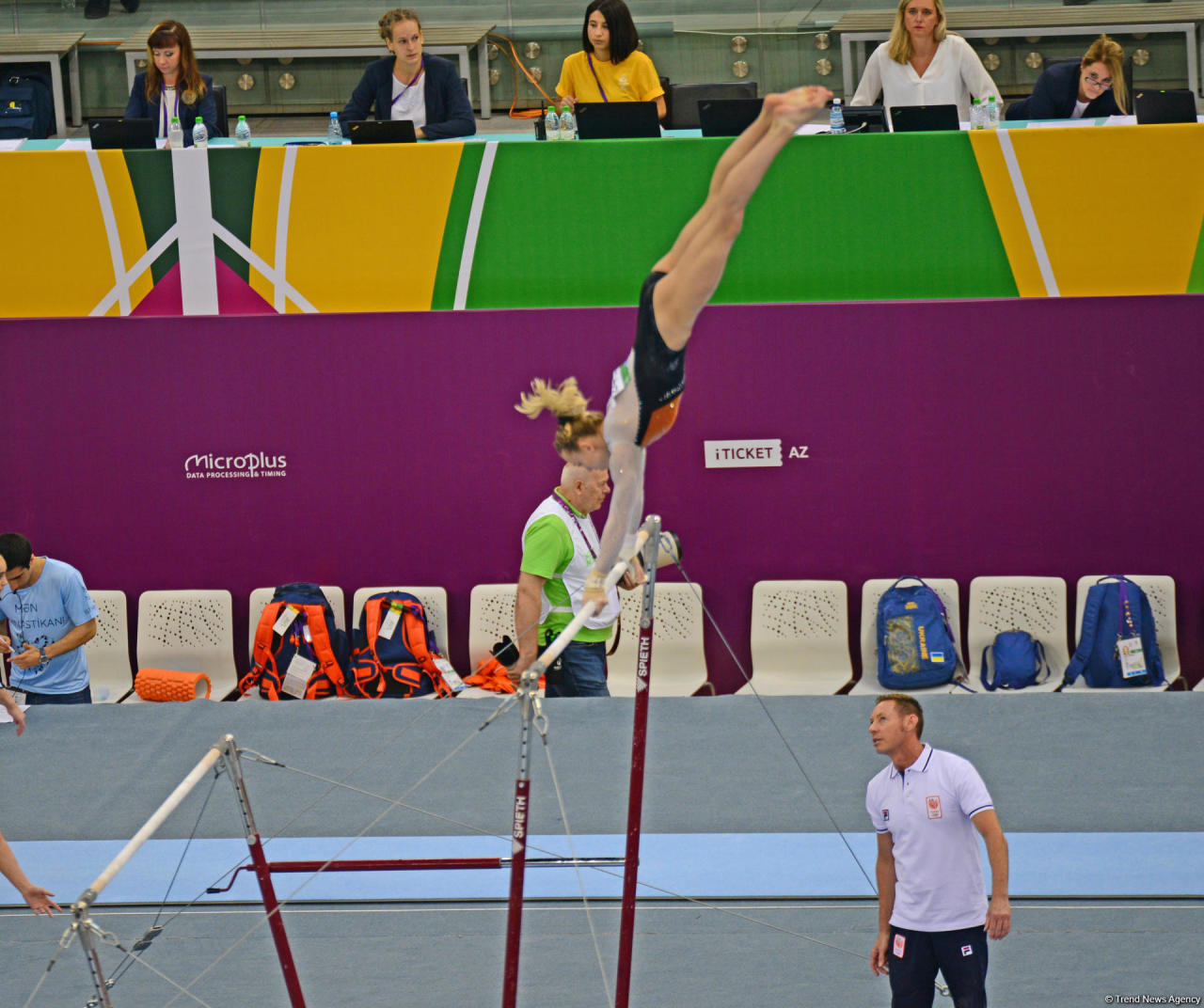 EYOF Baku 2019: В Национальной арене гимнастики стартовал второй день соревнований по спортивной гимнастике