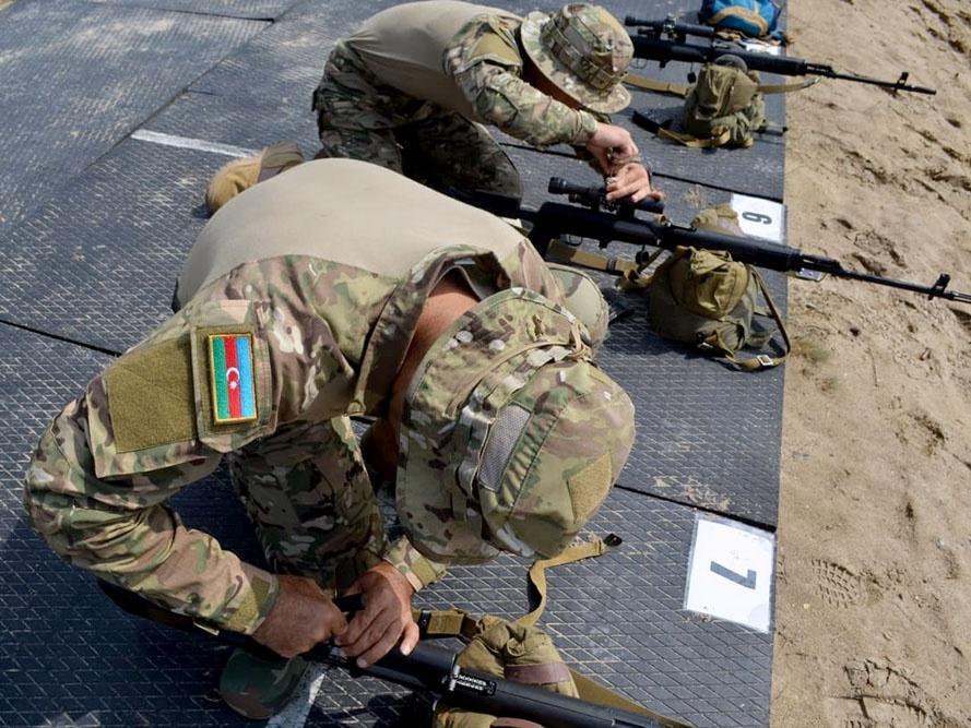 Азербайджанские снайперы вышли в полуфинал Международных армейских игр