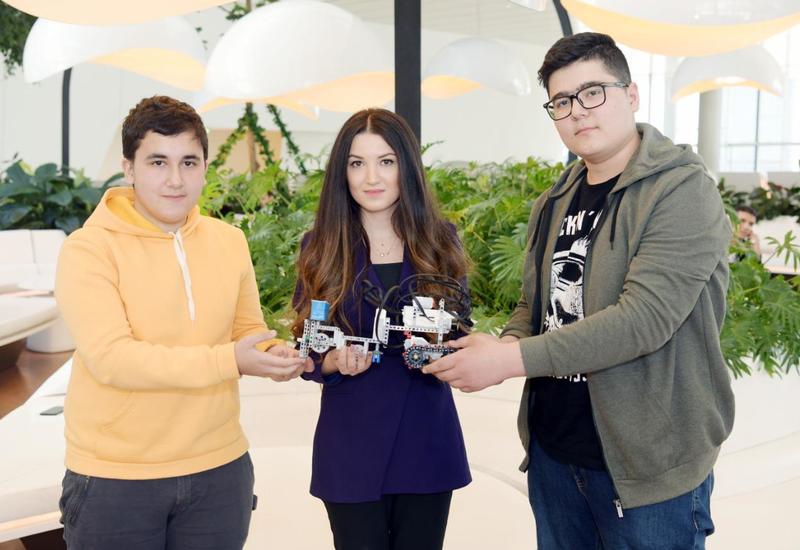 Общественное объединение "Региональное развитие" оказало поддержку школьникам-изобретателям Азербайджана