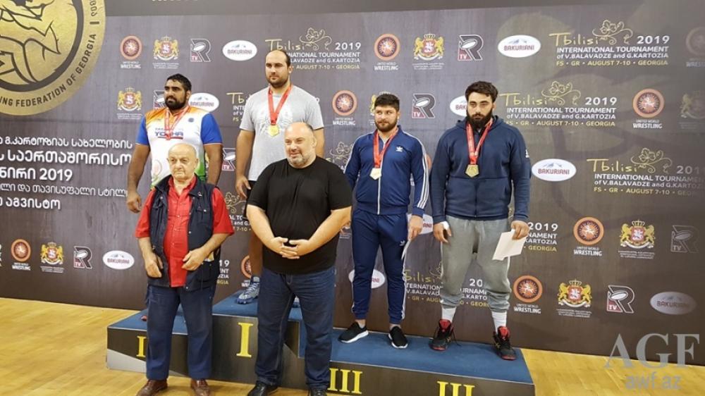 Азербайджанские борцы завоевали пять медалей в Тбилиси