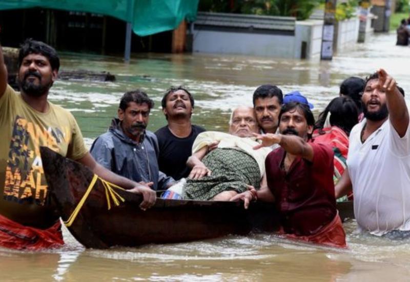 В Индии ввели режим ЧС в ряде областей из-за наводнений