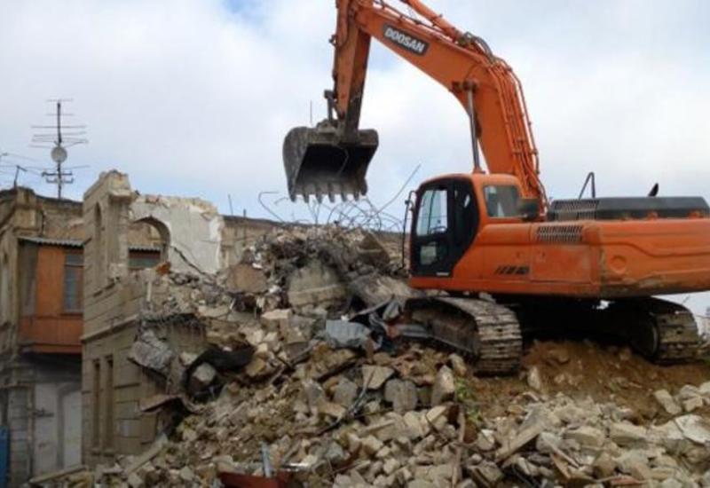 В Баку массово снесут аварийные здания
