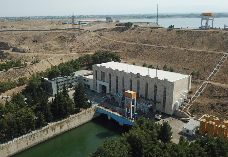 В Азербайджане ремонтируют Шамкирскую ГЭС