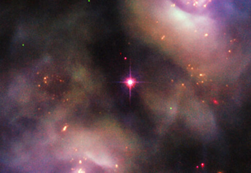 "Хаббл" запечатлел процесс гибели звезды