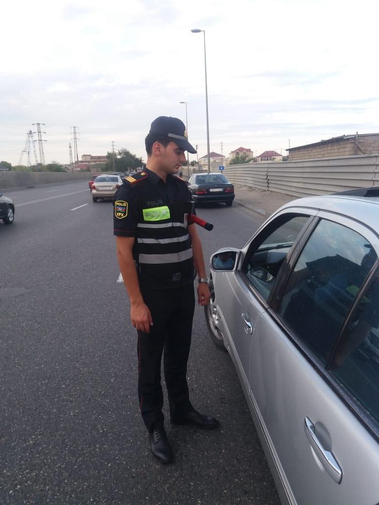 Дорожная полиция Баку проводит профилактические мероприятия