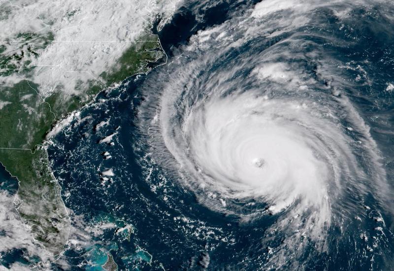 Ураган "Дориан" в США достиг пятой категории