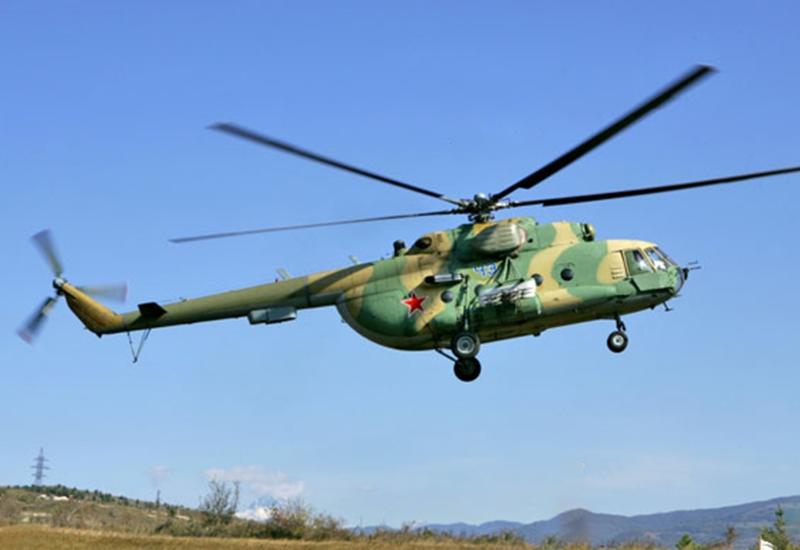 В России разбился военный вертолет