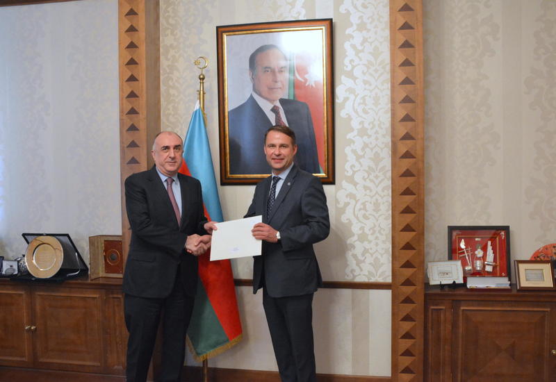 Эльмар Мамедъяров принял нового посла Литвы в Азербайджане