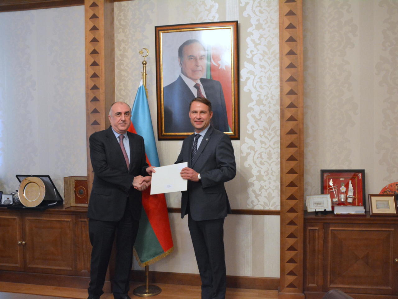 Эльмар Мамедъяров принял нового посла Литвы в Азербайджане